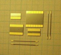 diced sensor chips